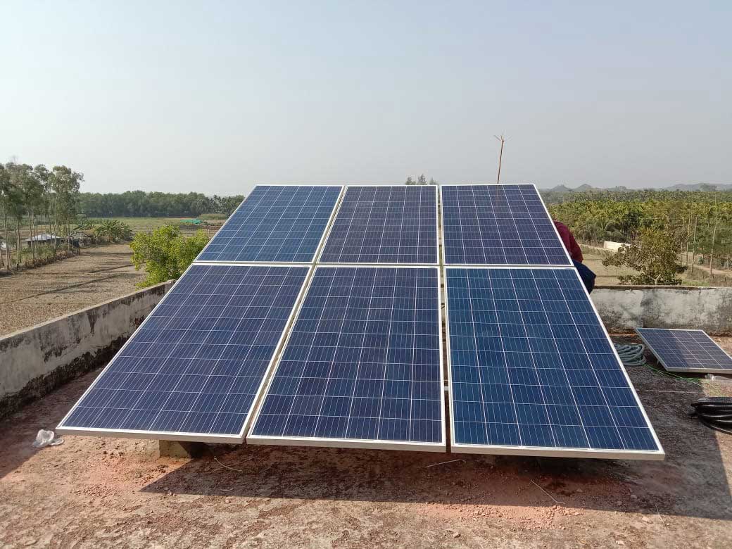 Off Grid Rooftop Solar system